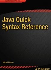 Olsson M. Java Quick Syntax Reference
